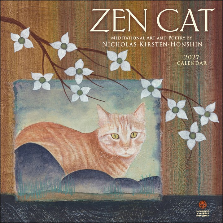 Zen Cat Calendar 2027