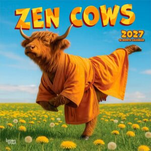 Zen Cows Calendar 2027