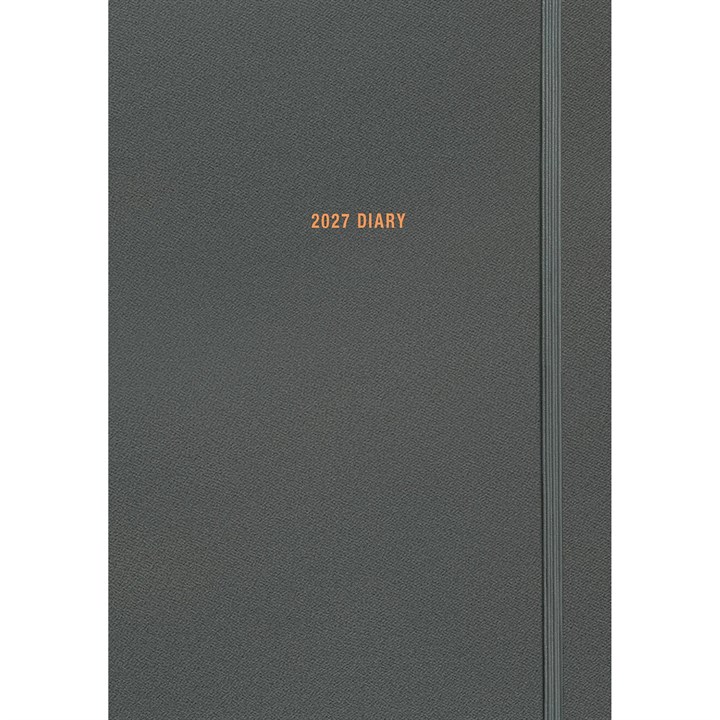Charcoal A5 Diary 2027