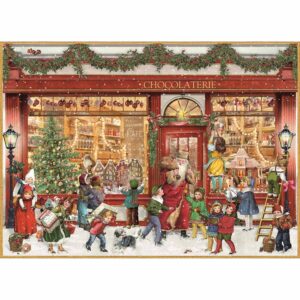Chocolate Shop Traditional A4 Advent Calendar