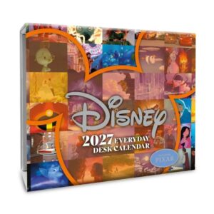 Disney Animation Desk Calendar 2027