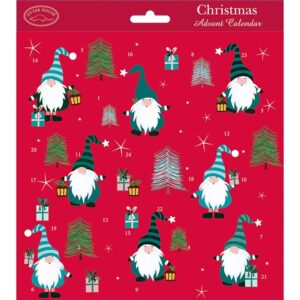 Festive Gonks Square Traditional Advent Calendar