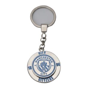 Manchester City FC Fidget Spinning Keyring