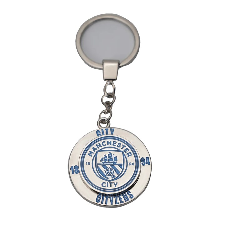 Manchester City FC Fidget Spinning Keyring
