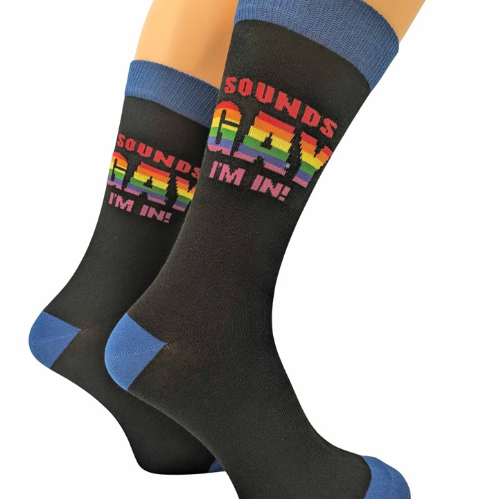 Sounds Gay I'm In Socks - Size 7 - 11