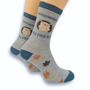 Surrounded By Pricks Socks - Size 4 - 8