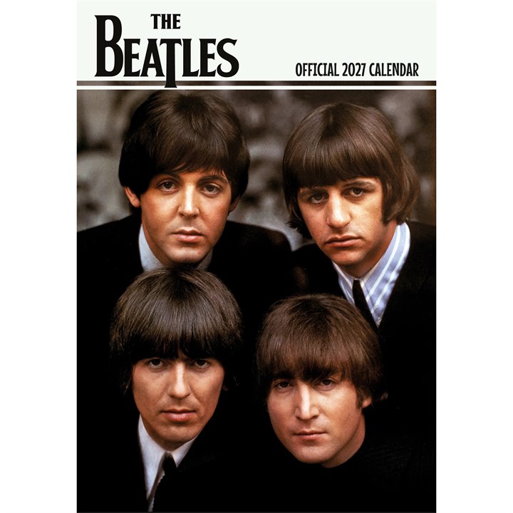 The Beatles A3 Calendar 2027