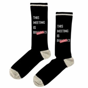 This Meeting is Boll*cks Socks - Size 7 - 11