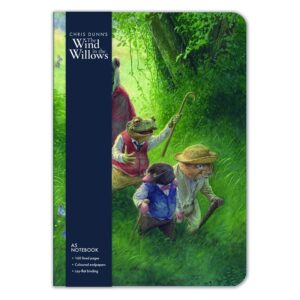 Wind in the Willows A5 Foiled Notebook