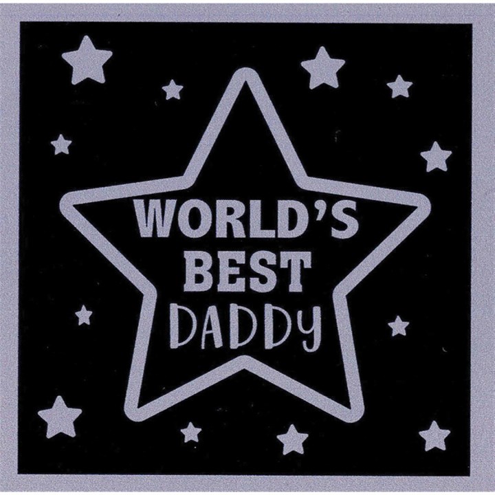 World's Best Daddy Coaster