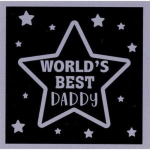World's Best Daddy Coaster