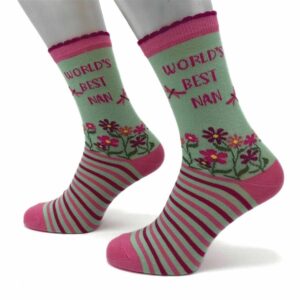 World's Best Nan Socks - Size 4 - 8