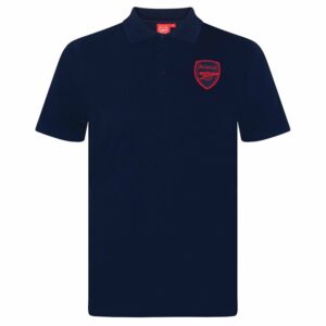 Arsenal FC Adult Navy Polo Shirt Medium