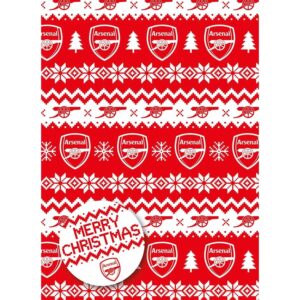 Arsenal FC Christmas Gift Wrap