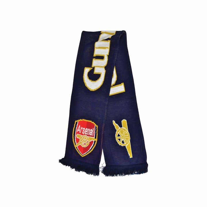 Arsenal FC Gunners Navy Scarf