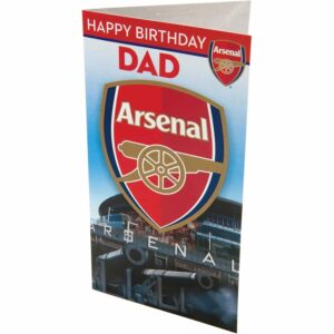Arsenal FC Happy Birthday Dad Card