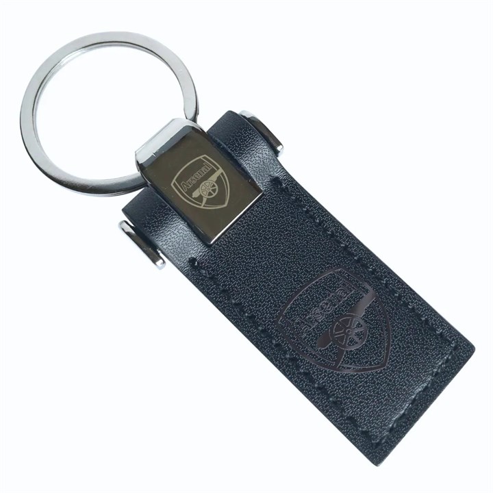 Arsenal FC Leather Keyring