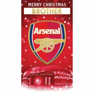 Arsenal FC Personalised Christmas Card