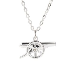 Arsenal FC Silver Plated Pendant in Gift Box