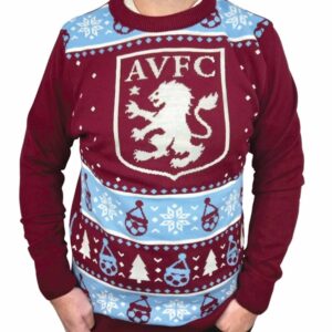 Aston Villa FC Christmas Jumper Medium