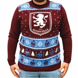 Aston Villa FC Christmas Jumper XL