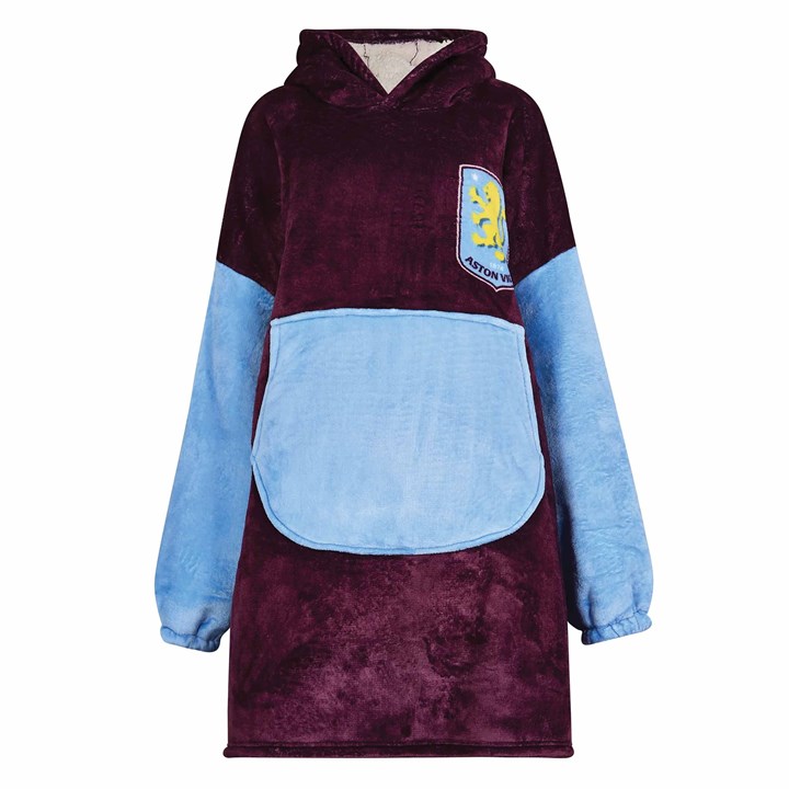 Aston Villa FC Oversized Hoodie - Medium