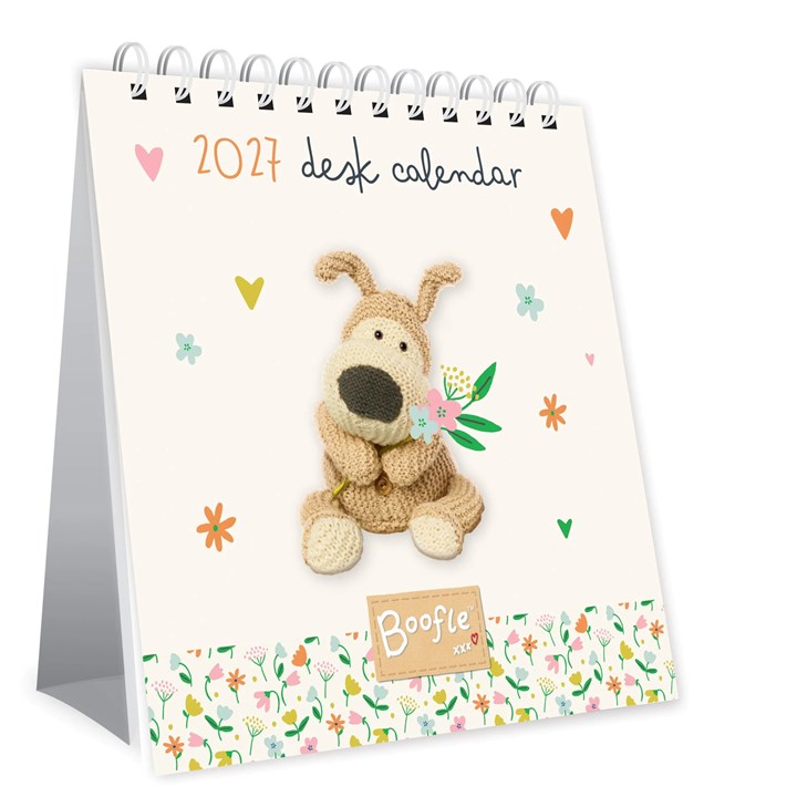 Boofle Easel Desk Calendar 2027