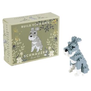 Build Your Own Schnauzer Brick Kit