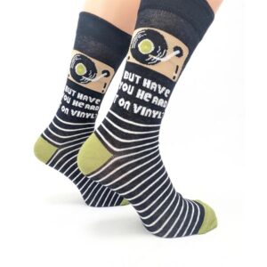 But Have You Heard It On Vinyl Socks - Size 7 - 11