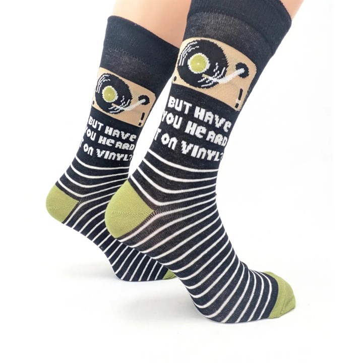 But Have You Heard It On Vinyl Socks - Size 7 - 11