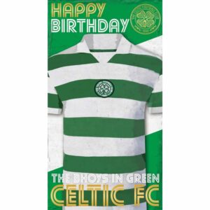 Celtic FC Bhoys In Green Birthday Card