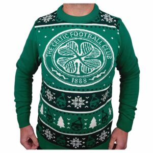 Celtic FC Christmas Jumper Small