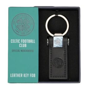 Celtic FC Leather Keyring