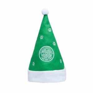 Celtic FC Snowflake Santa Hat