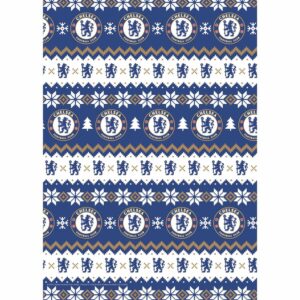 Chelsea FC Christmas Gift Wrap