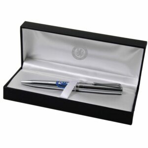 Chelsea FC Chrome Pen in Gift Box