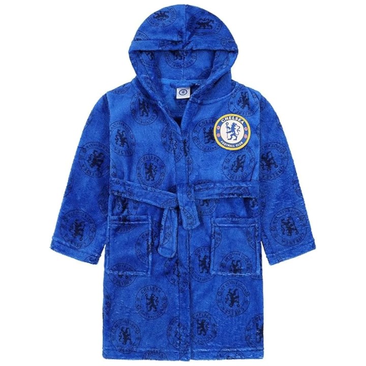 Chelsea FC Kids Hooded Robe 13 - 14 Years