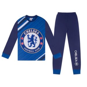 Chelsea FC Kids Navy Hooded Dressing Gown 5 - 6 Years