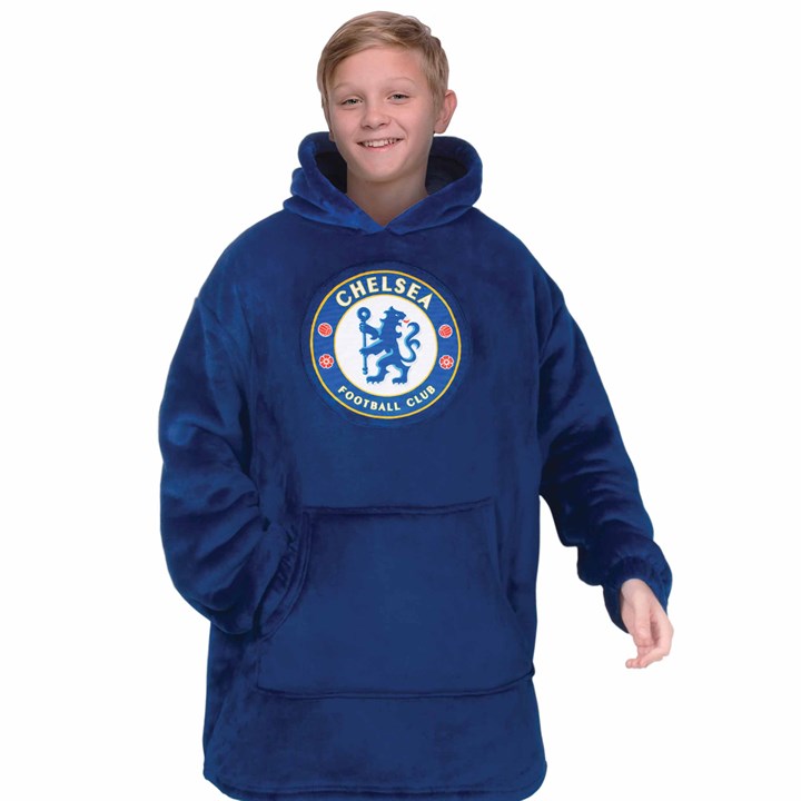 Chelsea FC Kids Oversized Hoodie 6 - 10 Years