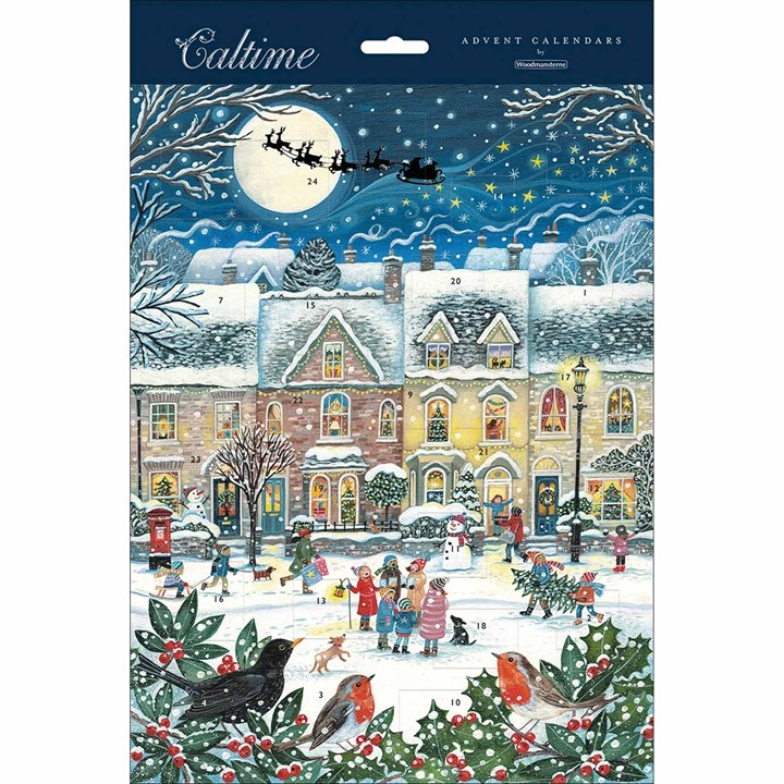 Christmas Carols in the Village Traditional Advent Calendar