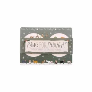 Christmas Cat Feeding Placemats