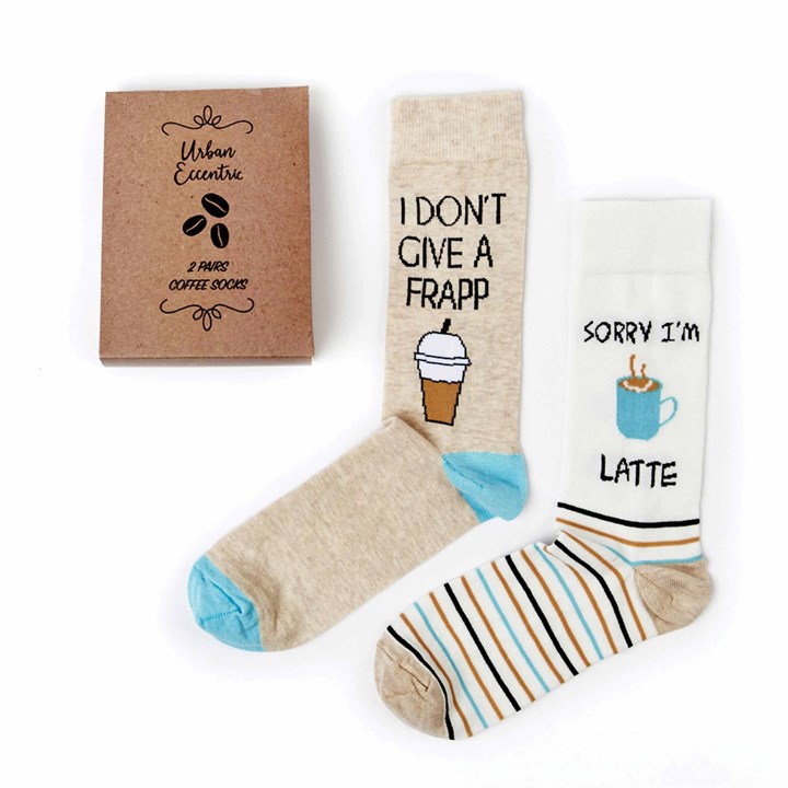 Coffee Socks Set - Size 6 - 11