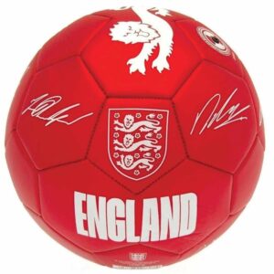England Phantom Signature Ball Size 5 Deflated
