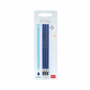 Erasable Set of 3 Blue Pen Refills
