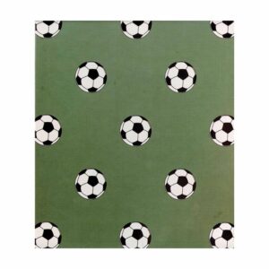 Footballs Easel Calendar Gift Wrap Envelope