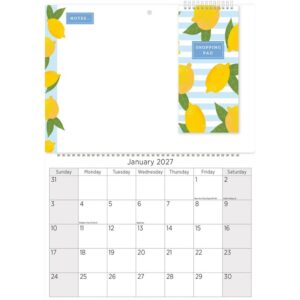 Fruit Memo Calendar & Shopping Pad 2027