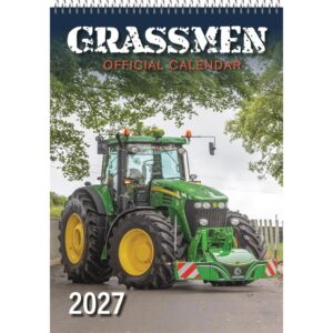 Grassmen A3 Calendar 2027