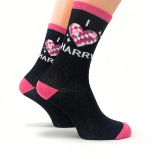 I Heart Harry Socks - Size 4 - 8