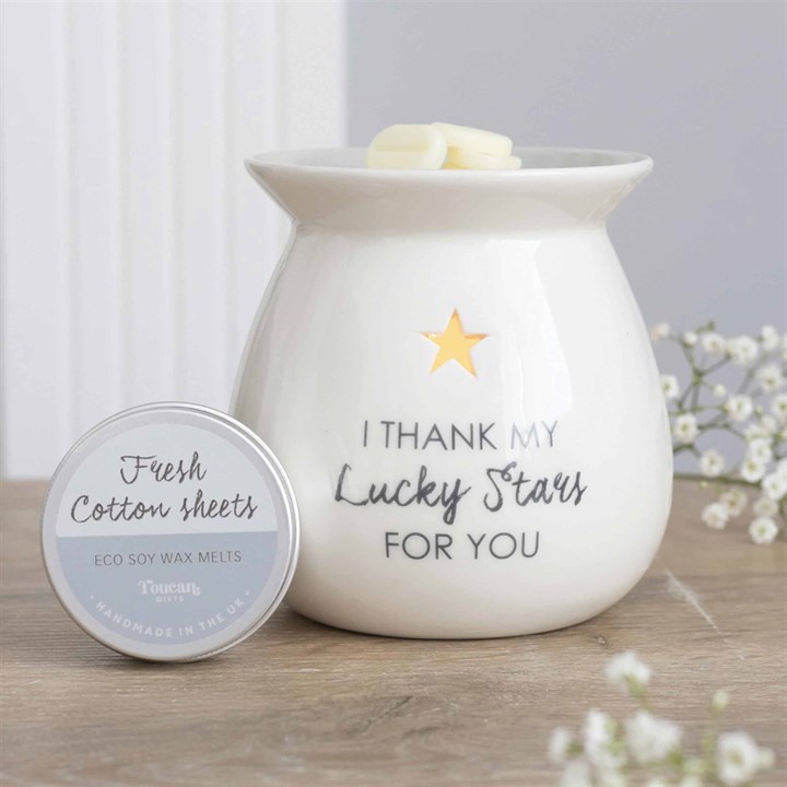 I Thank My Lucky Stars For You Wax Melt Burner Set