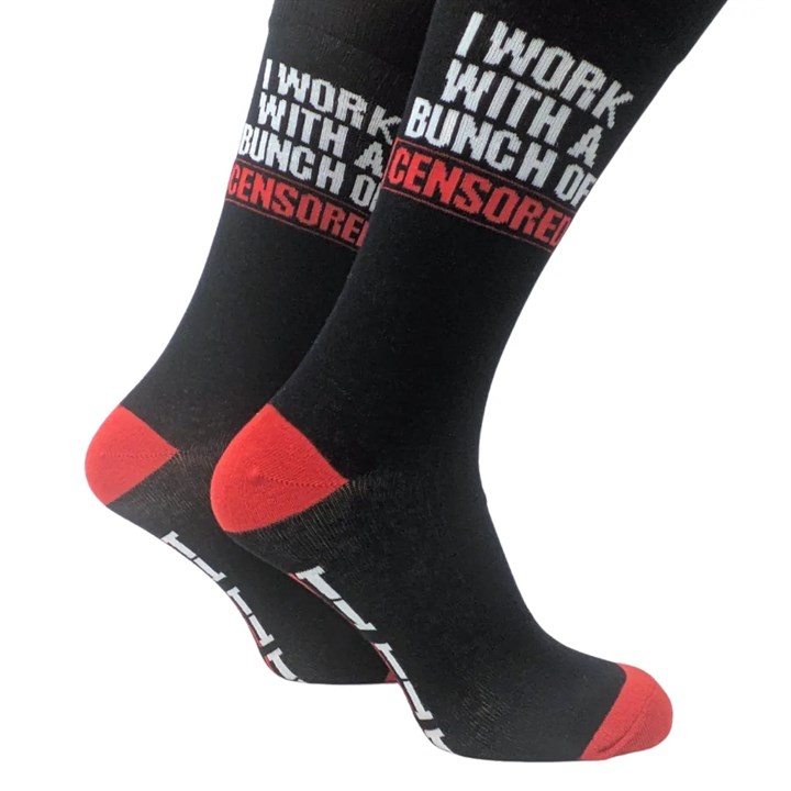 I Work With A Bunch of Socks - Size 7 - 11